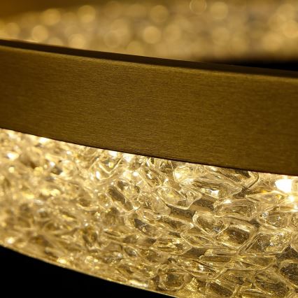 LED-люстра на тросі GALA LED/25W/230V, діаметр 50 см, золота