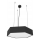 LED-люстра на тросі LED/20W/230V, чорна