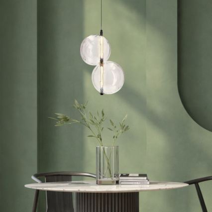 LED люстра на тросі PLAYA LED/10W/230V чорна