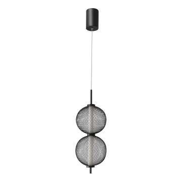 LED Люстра на тросі PUMA LED/10W/230V діаметр 14 см чорна