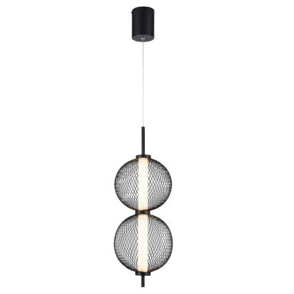 LED Люстра на тросі PUMA LED/10W/230V діаметр 14 см чорна