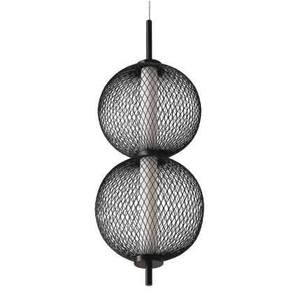 LED Люстра на тросі PUMA LED/10W/230V діаметр 14 см чорна
