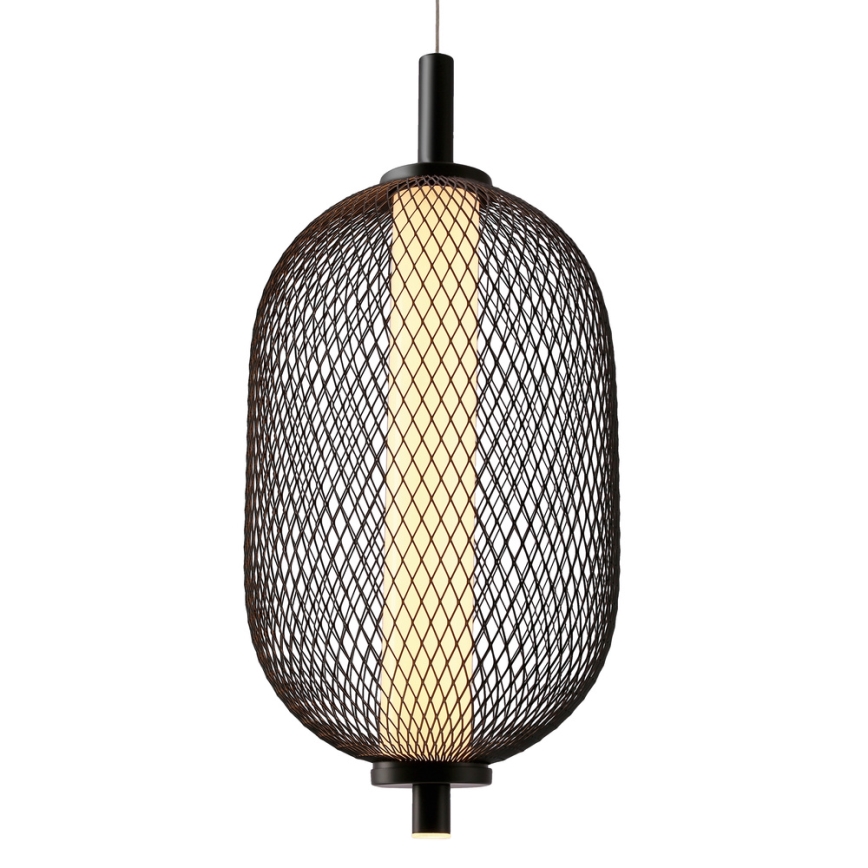 LED люстра на тросі PUMA LED/10W/230V діаметр 15 см чорна