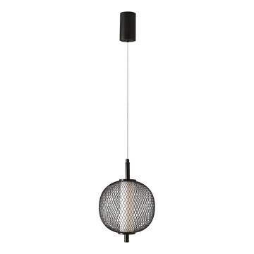 LED люстра на тросі PUMA LED/10W/230V діаметр 20 см чорна