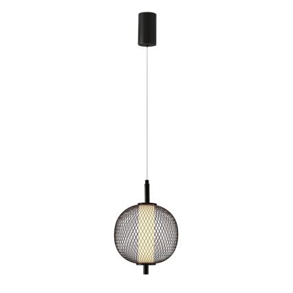 LED люстра на тросі PUMA LED/10W/230V діаметр 20 см чорна