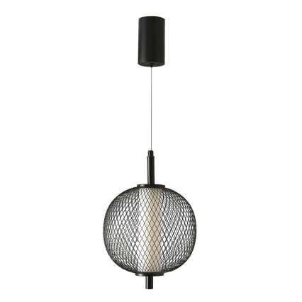 LED люстра на тросі PUMA LED/10W/230V діаметр 20 см чорна