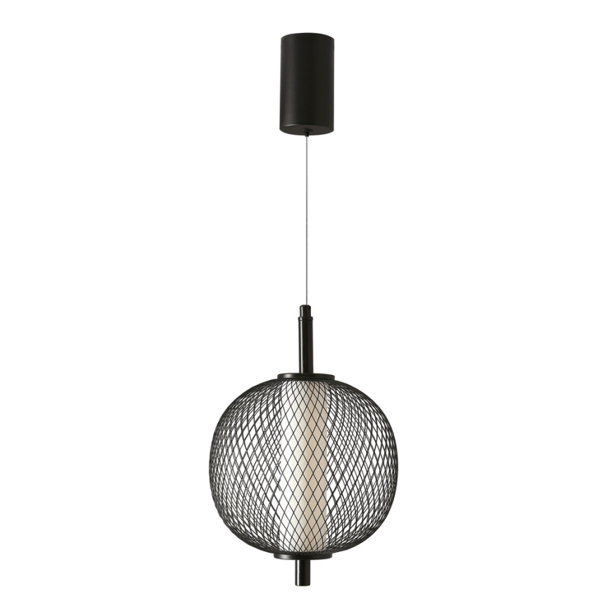 LED люстра на тросі PUMA LED/10W/230V діаметр 20 см чорна