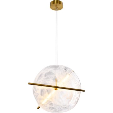 LED-люстра на тросі RELAX LED/15W/230V золотиста/біла