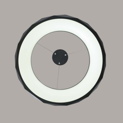 LED-люстра на тросі REUS LED/36W/230V 4000K діам. 61 см чорна