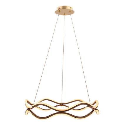 LED-люстра на тросі VAVE LED/28W/230V рожеве золото