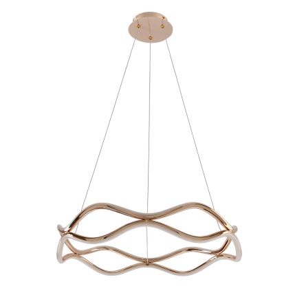 LED-люстра на тросі VAVE LED/28W/230V рожеве золото