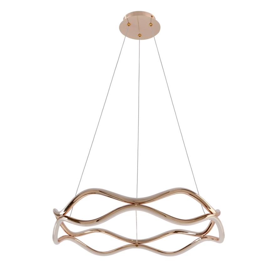 LED-люстра на тросі VAVE LED/28W/230V рожеве золото