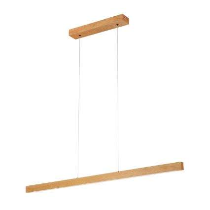 LED люстра на тросі VERDE LED/18W/230V 3000K 106 см дуб