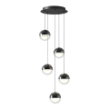 LED-люстра на тросі ZIREA LED/30W/230V чорна