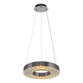 LED Люстра на канаті JESI LED/35W/230V 3000K Ø 40 см срібна