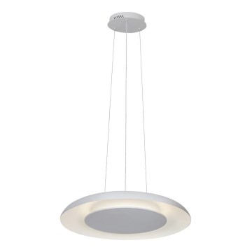LED-люстра PIATTINO на тросовому підвісі LED/30 Вт/230 В 2700/3200/4000K, діаметр 40 см, біла