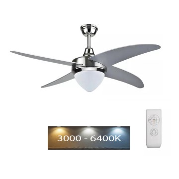 LED Люстра-вентилятор LED/15W/230V 3000K/4000K/6400K + дистанційне керування