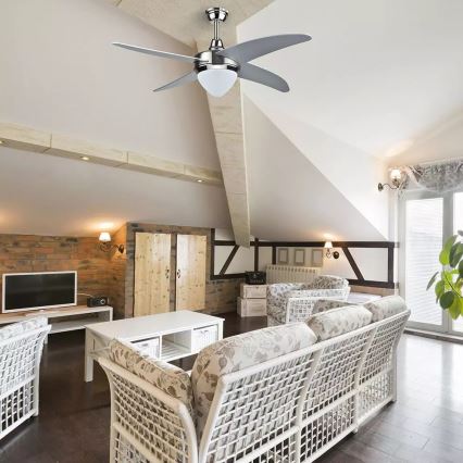 LED Люстра-вентилятор LED/15W/230V 3000K/4000K/6400K + дистанційне керування