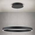 LED-люстра з регулюванням яскравості на тросі KOLK LED/60W/230V 2700/3000/4000K Ø 60 см чорна