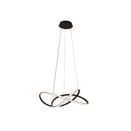 LED-люстра на тросі з регулюванням яскравості LED/85W/230V 3000-6500K діам. 60 см + пульт дистанційного керування