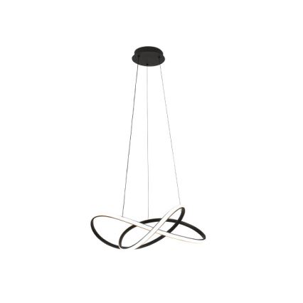 LED-люстра на тросі з регулюванням яскравості LED/85W/230V 3000-6500K діам. 60 см + пульт дистанційного керування