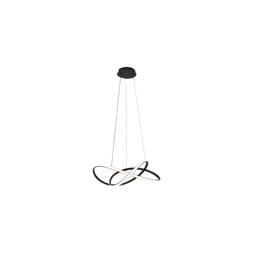 LED-люстра на тросі з регулюванням яскравості LED/85W/230V 3000-6500K діам. 60 см + пульт дистанційного керування