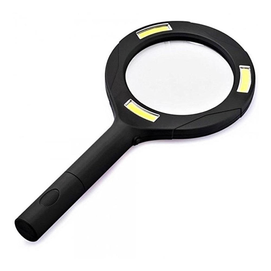 LED Лупа 5×ZOOM з підсвічуванням LED/3W IP44