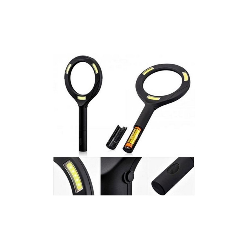LED Лупа 5×ZOOM з підсвічуванням LED/3W IP44