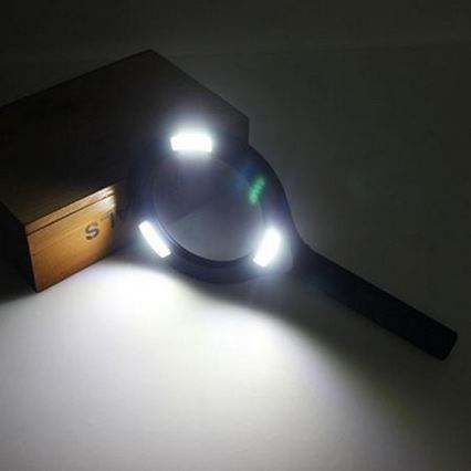 LED Лупа 5×ZOOM з підсвічуванням LED/3W IP44
