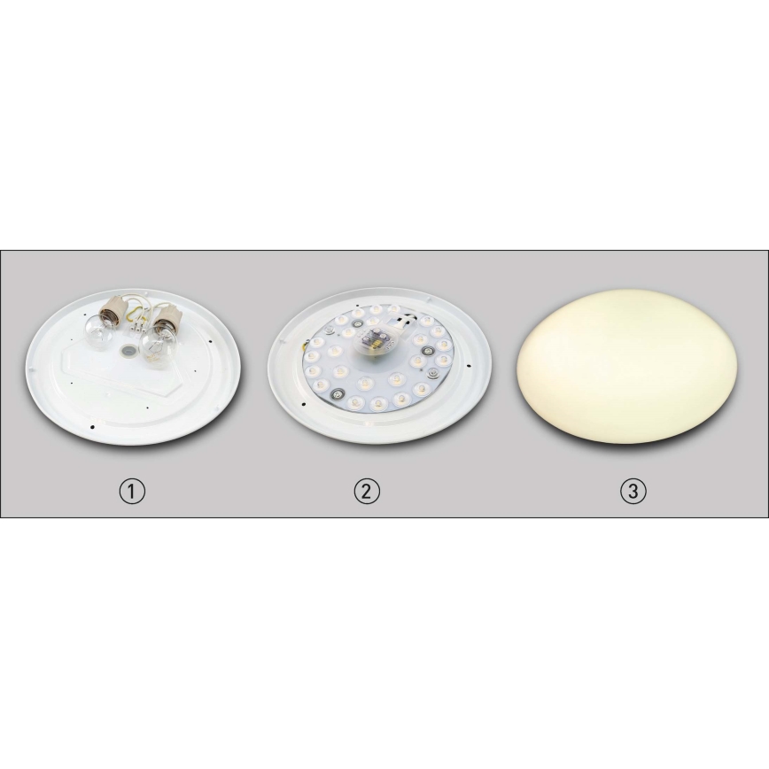 LED Магнічний модуль LED/12W/230V діаметр 12,5 см 3000K