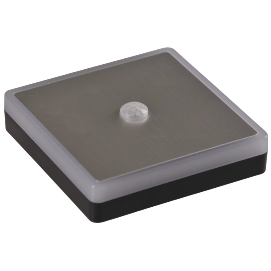 LED Меблевий світильник з датчиком LED/1,5W/4,5V 3xAA матовий хром