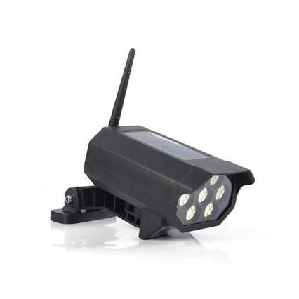 LED-муляж камеры видеонаблюдения с датчиком и солнечной панелью, LED/5W/5,5V, 800 mAh, IP65 + пульт дистанционного управления