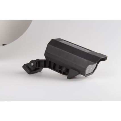 LED-муляж камеры видеонаблюдения с датчиком и солнечной панелью, LED/5W/5,5V, 800 mAh, IP65 + пульт дистанционного управления