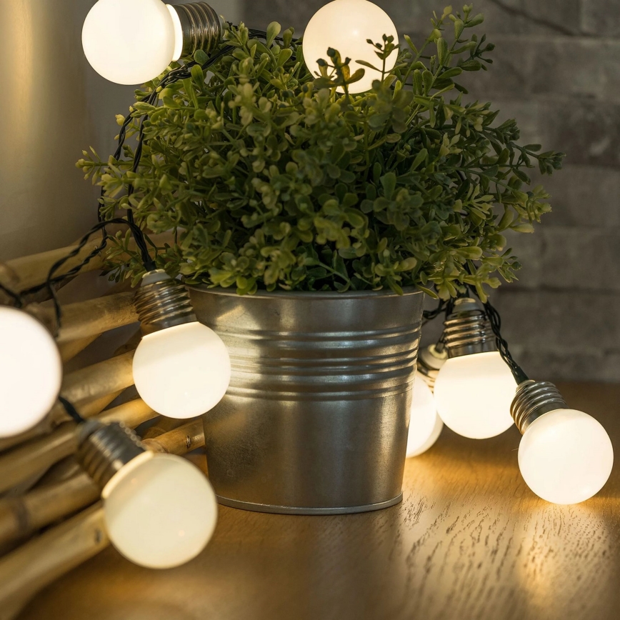 LED На сонячній батареї декоративна гірлянда LED/1,2V 300 mAh 3,8 м IP44