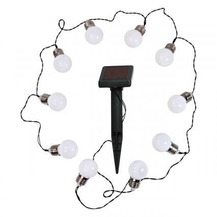 LED На сонячній батареї декоративна гірлянда LED/1,2V 300 mAh 3,8 м IP44