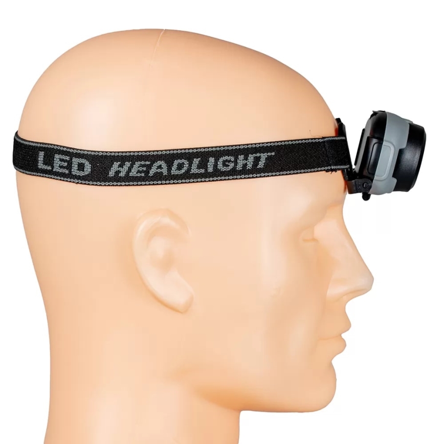 LED Налобний ліхтар 2xLED/3xAAA IP44 170 lm