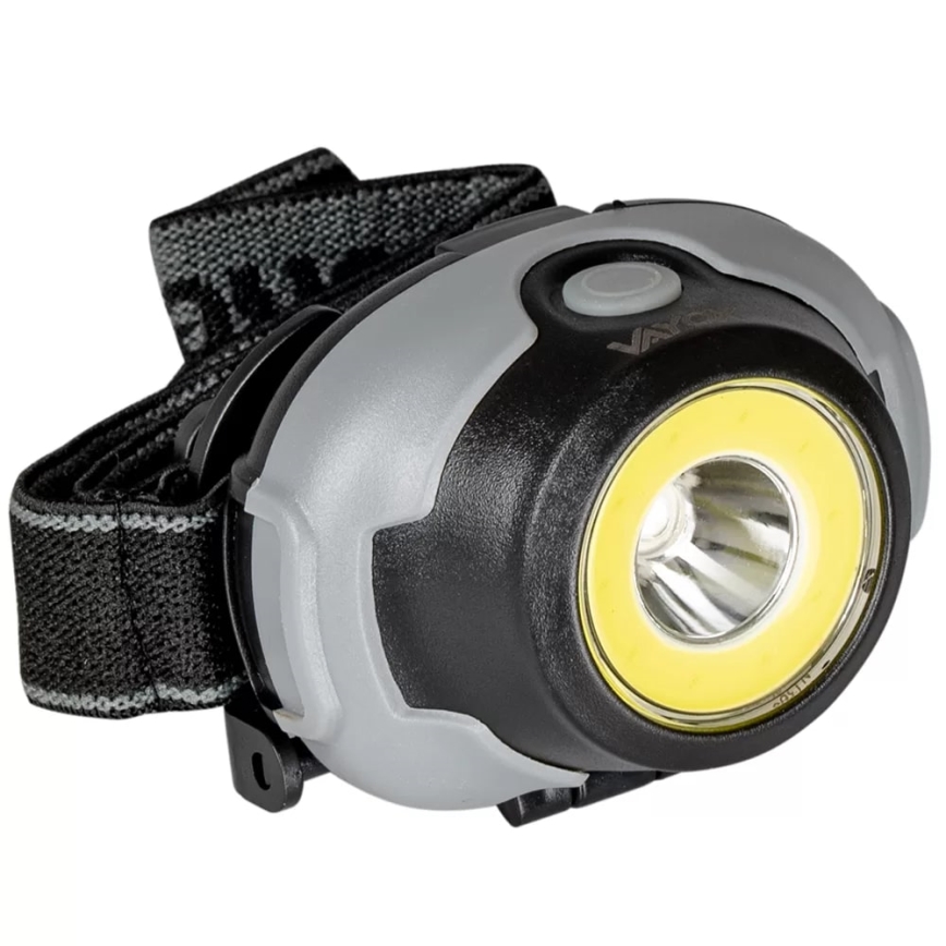 LED Налобний ліхтар 2xLED/3xAAA IP44 170 lm
