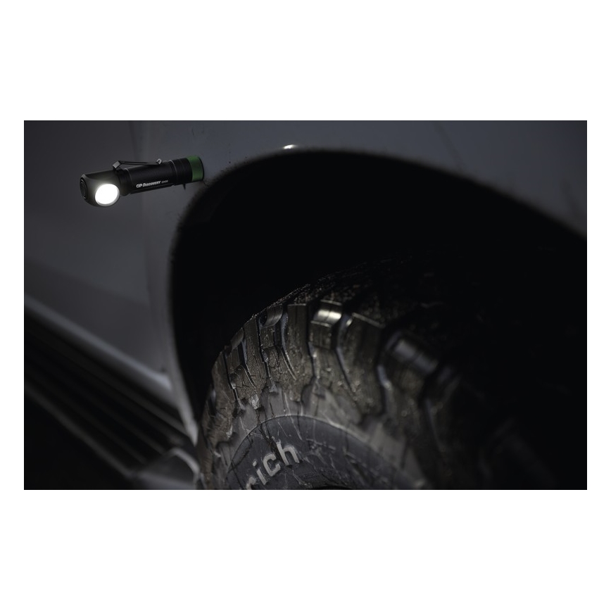 LED Налобний ліхтар GP DISCOVERY CHR35 LED/3,7V/2600mAh