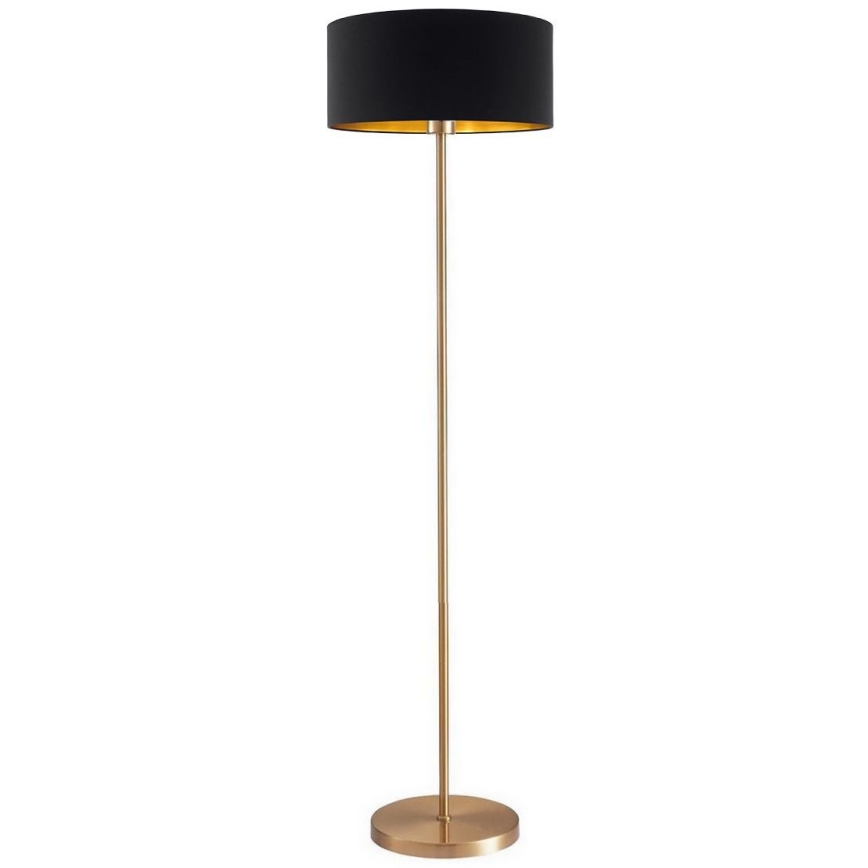 LED напольная лампа TUNJA 1xE27/20W/230V диаметр 38 см золотистая/чёрная