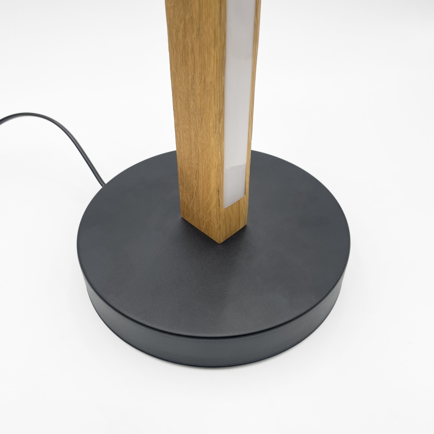 LED напольная лампа VERDE LED/18W/230V 3000K дуб/чёрный