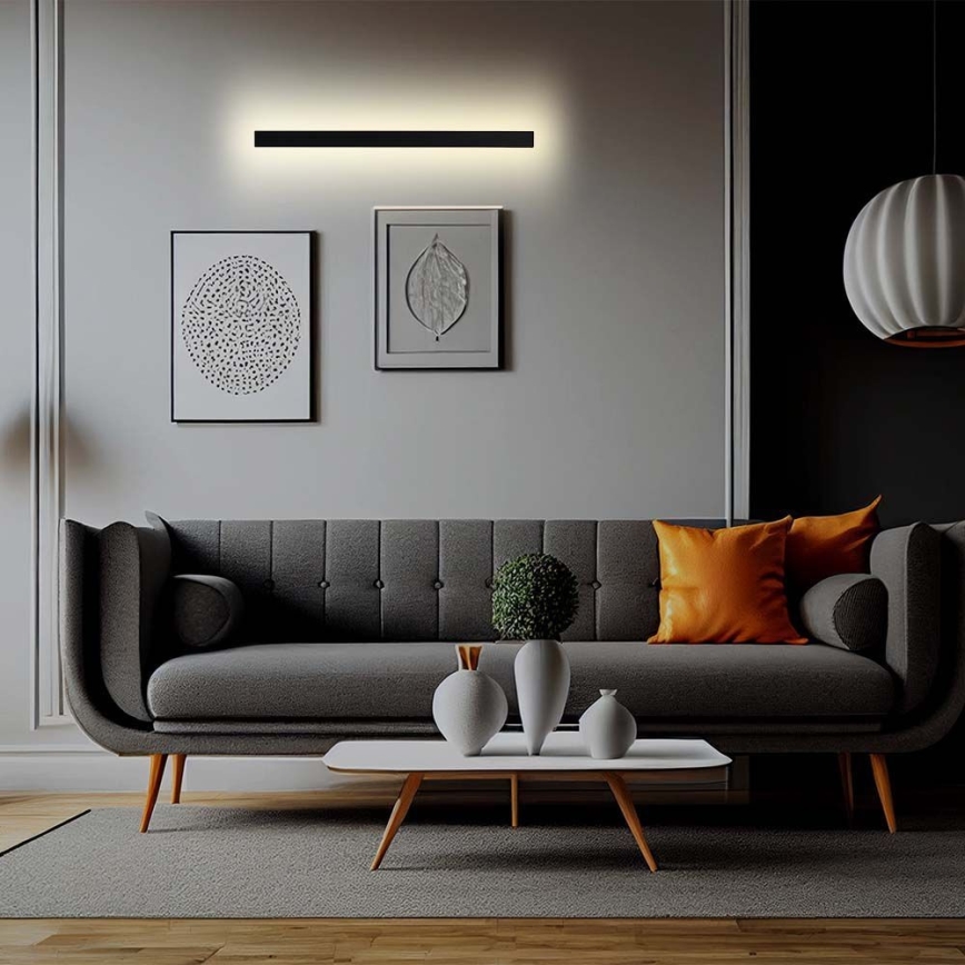 LED наружный настенный светильник LED/10W/230V 3000K IP65 51 см черный
