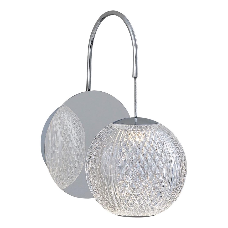 LED Nástěnná lampa CREMONA LED/5W/230V 3000K matný chrom