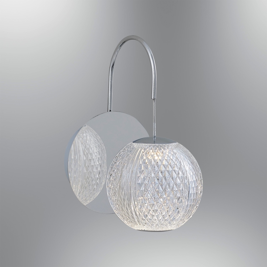 LED Nástěnná lampa CREMONA LED/5W/230V 3000K matný chrom