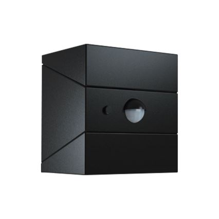 LED настенный солнечный светильник с датчиком LED/2,5W/3,7V 3000/4000/6000K IP65 1200 mAh черный