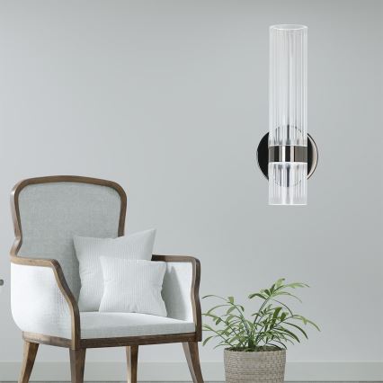 LED-настенный светильник AMBIENTE, 6 Вт/230 В, 3000/4000/6000 К, черный