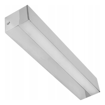 LED настенный светильник для ванной комнаты, 9 Вт/230 В, 40 см, IP44, глянцевый хром