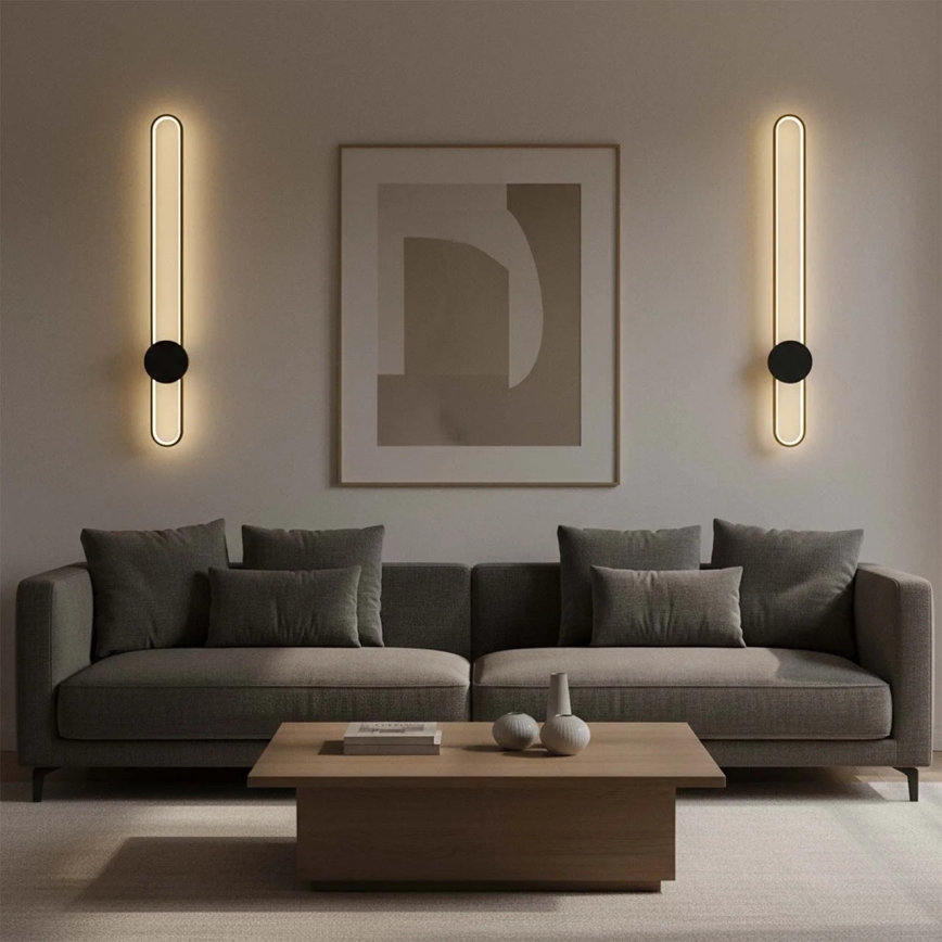 LED Настенный светильник FLORENTYNA LED/24W/230V 4000K золотой/чёрный