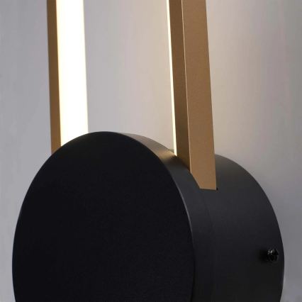 LED Настенный светильник FLORENTYNA LED/24W/230V 4000K золотой/чёрный