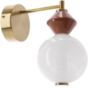 LED настенный светильник FLORES LED/7W/230V золотой/коричневый