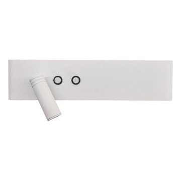 LED настенный точечный светильник RESORT LED/10W/230V + LED/3W, белый, левый